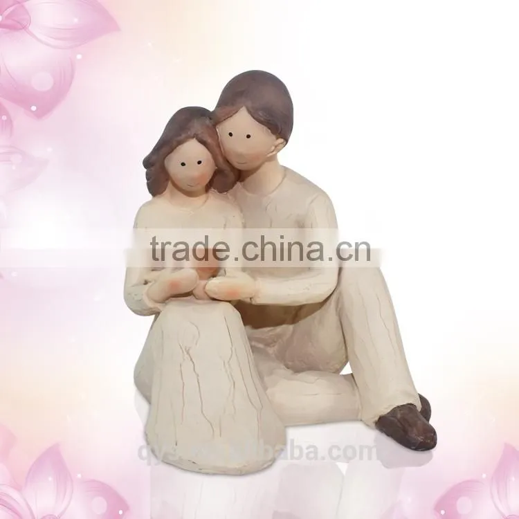 Valentine's day Resin Couples Statue