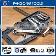 Din Metric Standard Tapping Tools Set, 7 Piece Taps, 7 Pieces Drills, 1 Piece Tap Wrench M3-M12