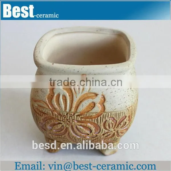 fleshiness design ceramic flower pot molds
