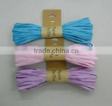 Red White Twisted Paper Twine