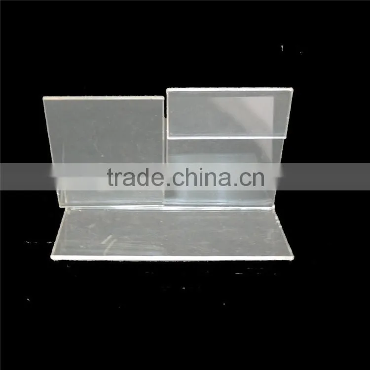 2pcs Clear Acrylic Cell Phone Smartphone Display, Price Menu Holder Show Stand