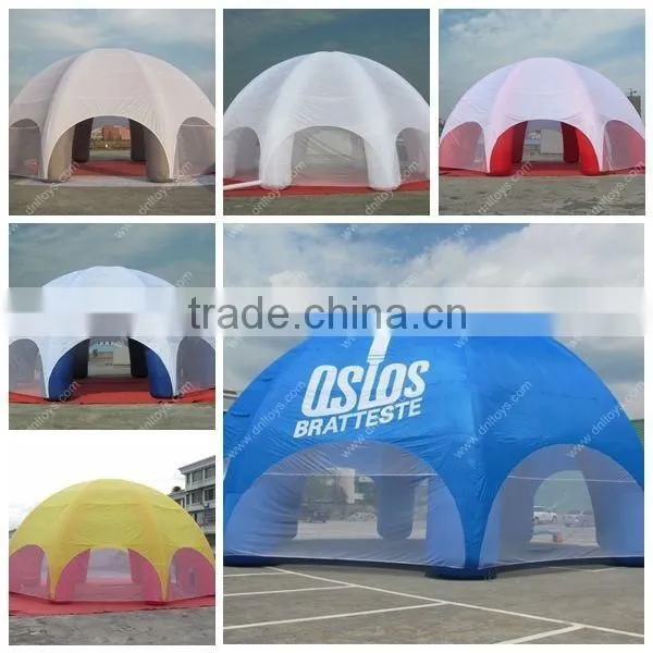 CE 8 legs Large customized inflatable tent