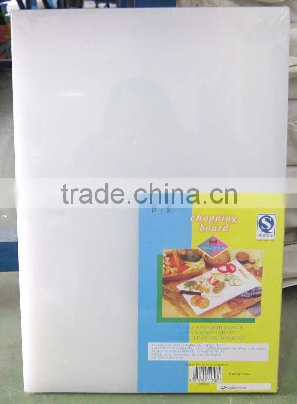 smooth surface cutting board plastic PE