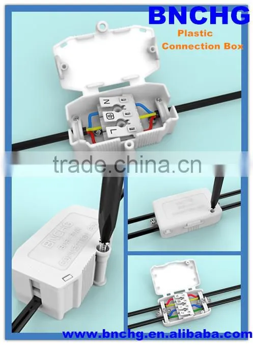 electrical connector cable connection box used in indoor