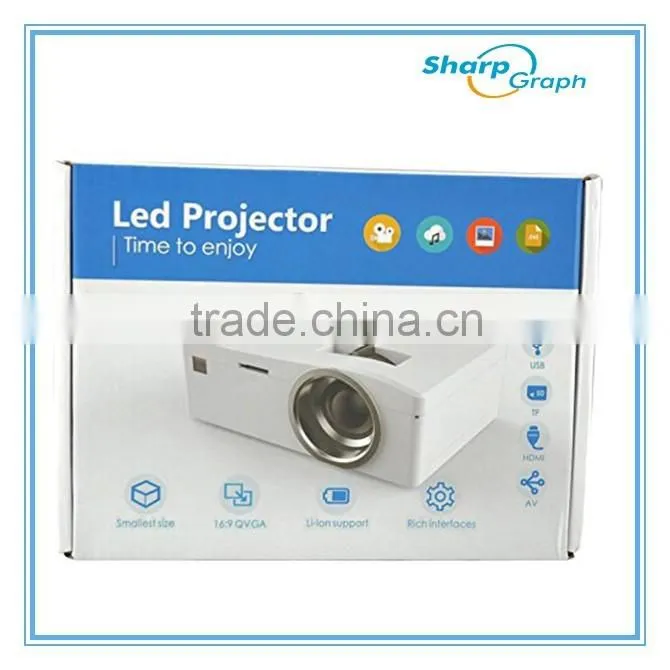 UNIC Cheap Pico Used Mini HD 1080P LED Projector with Battery Home Cinema Projectors