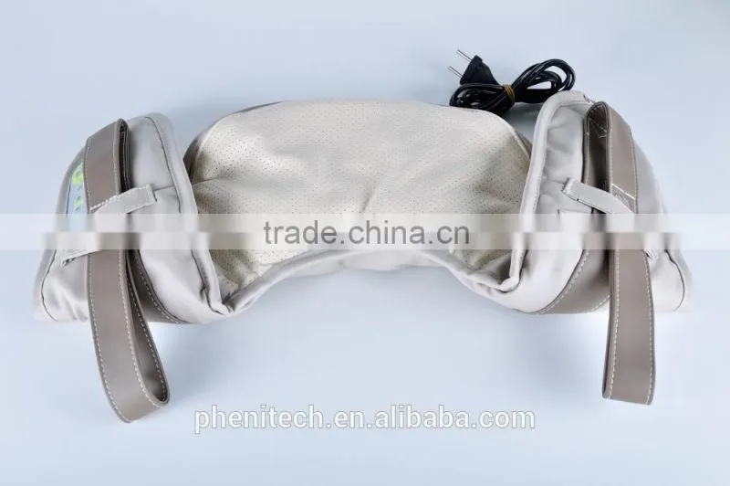Artificial leather Neck& Shoulder Tapping Massager
