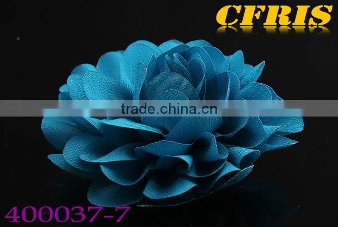 Ornate Flower Lapel Pin,Charming Colors Design