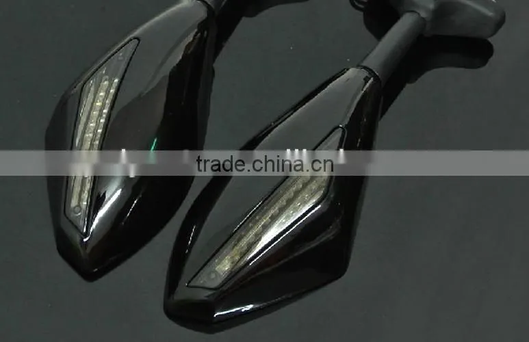 2013 Dual LED motorcycle rearview mirror