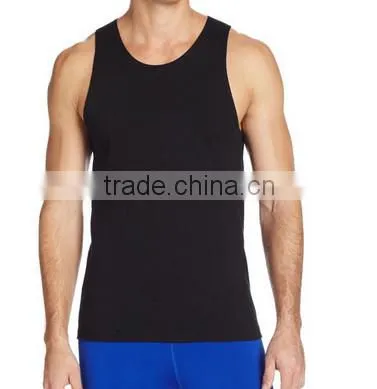 simple plain dye leisure tank top