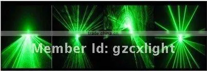 Single Green 200mW Animation writing Laser Light by Scanner