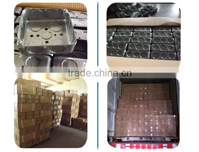 Galvanized Electric Steel Metal Junction Box