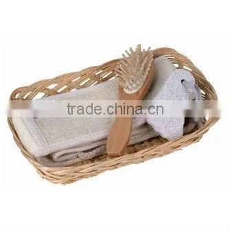 2013 Woven Basket Bath Gift Set