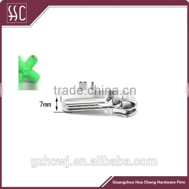 fashion mini zipper puller, metal material zipper puller, Guangzhou fancy zipper puller for handbag