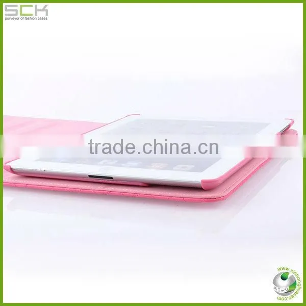 High Quality Leather Cover for IPAD2/3/4 with Factory Price