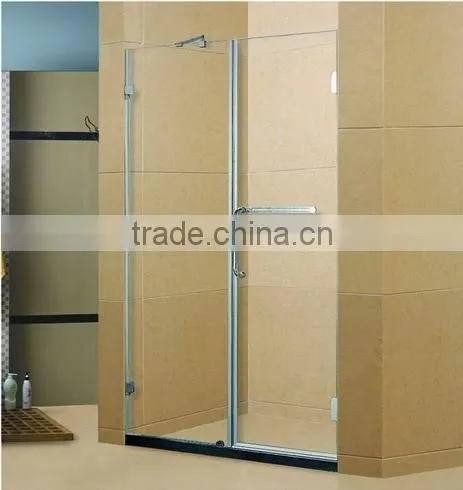 Tempered Glass Frameless Bathroom Shower Screen Door