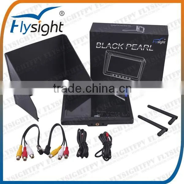 C386 5.8GHz 7'' Diversity LCD Screen Receiver Monitor RC801 for rc airplane fpv