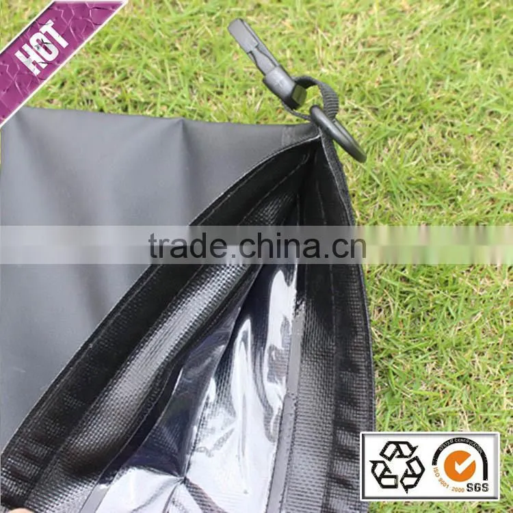 Chinese manufacturer custom logo 20L PVC tarpaulin waterproof dry bag for wading