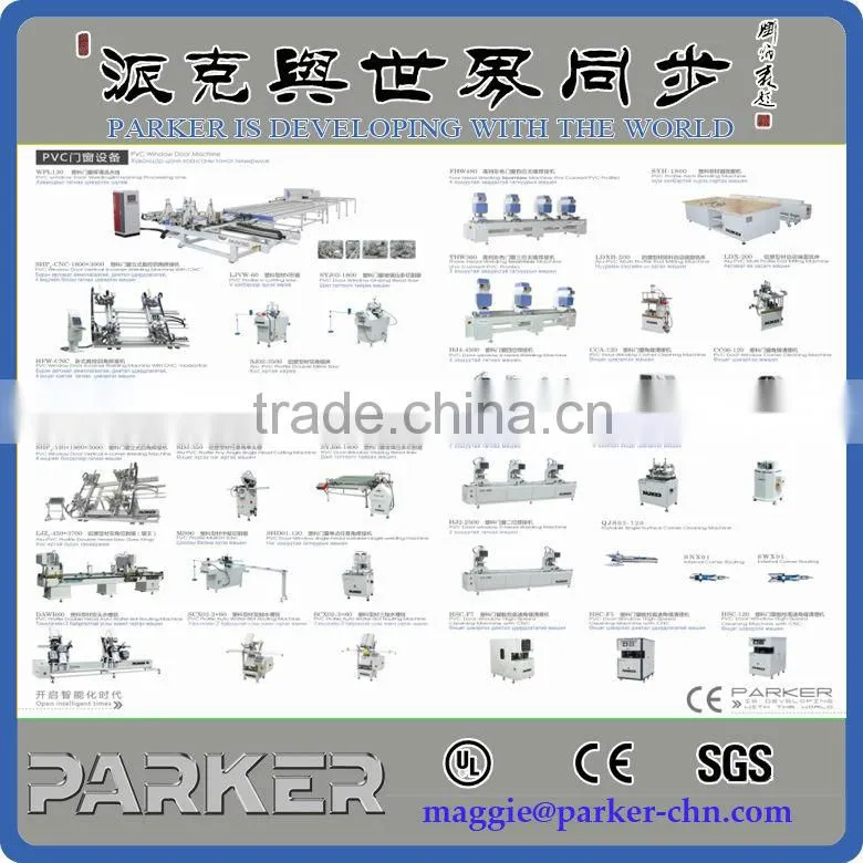 PVC profileThree Axis Water Slot Routing Machine