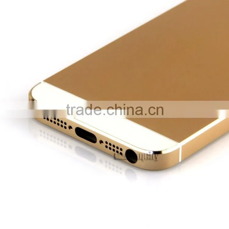 2016 new product for iphone se rose gold housing with back cover
