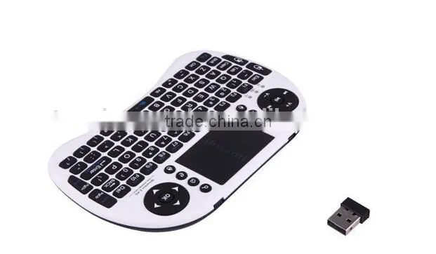 Mini Portable 2.4GHZ Wireless Fly Keyboard for Mini Pc Google Android Tv Box