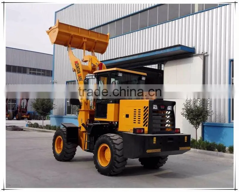 new 2 ton compact farm machine mini wheel loader price list