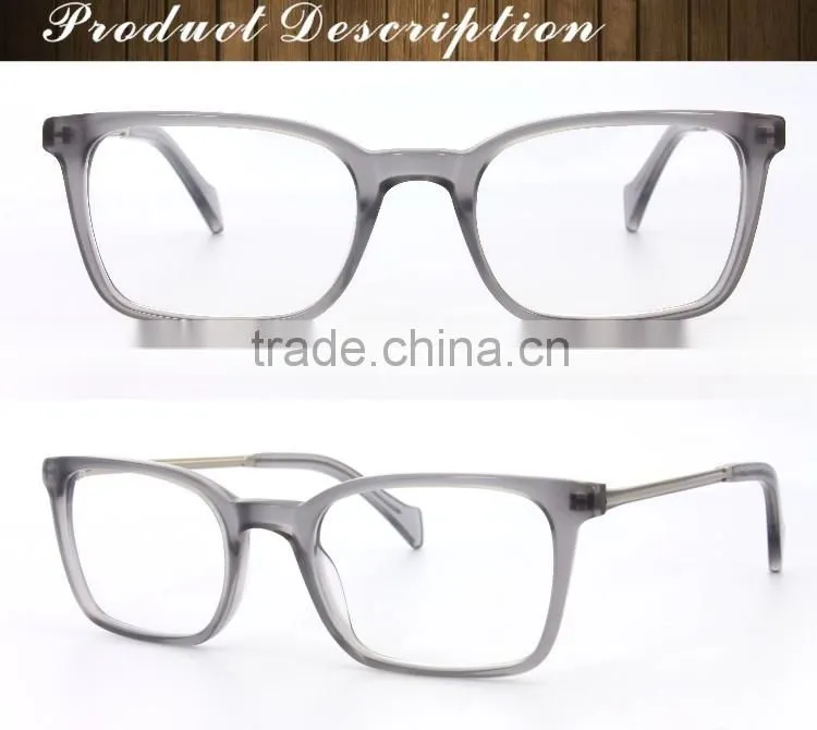 Best wholesale Grey Reading Glasses With Metal Temple