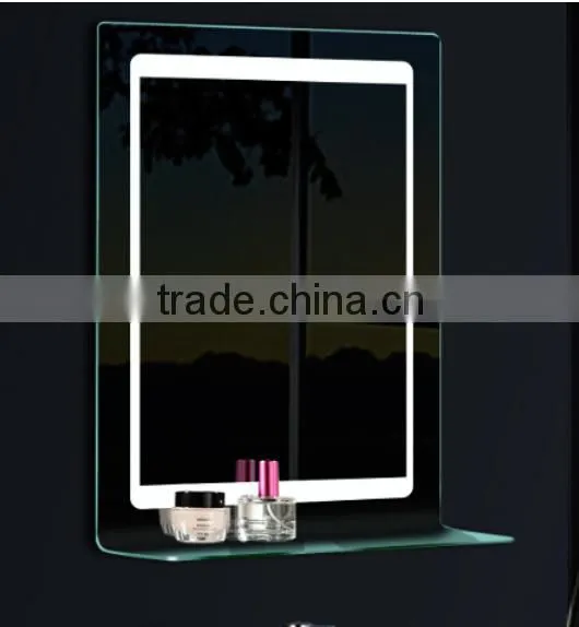 LED Light Backlit Bathroom Mirror With Heating Pad