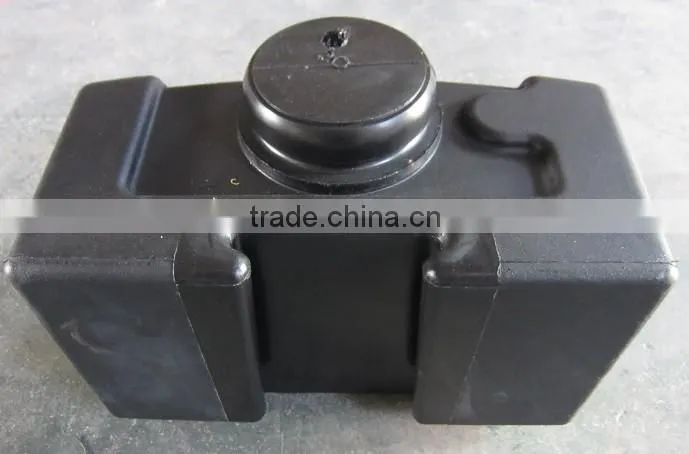 Green food grade plastic water car, plastic shell fan shell processing customized