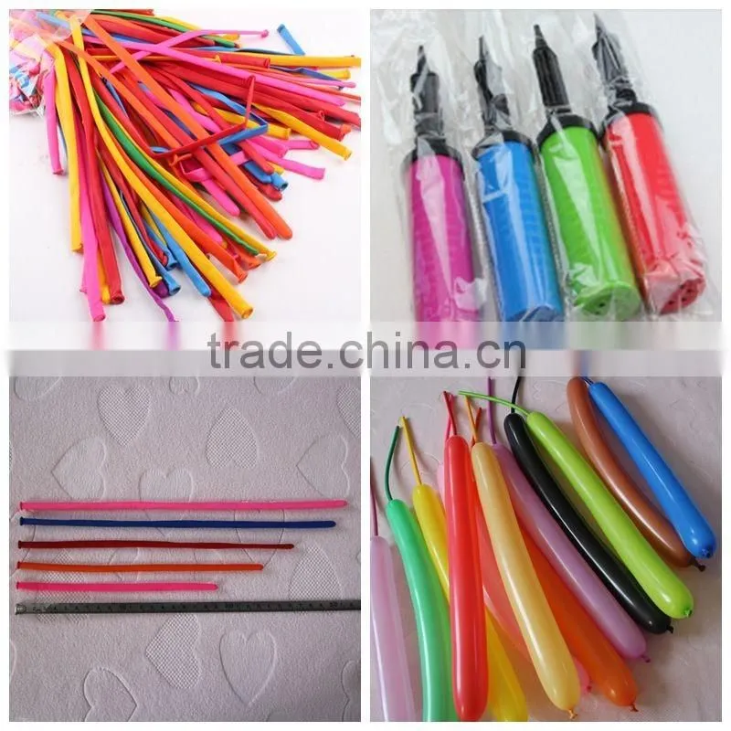 Long shaped balloon DIY magic balloon twisting balloon