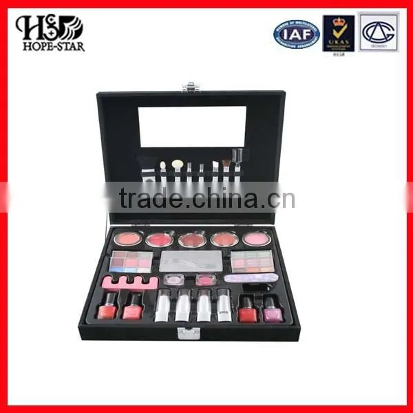 cylindrical custom cosmetic box with ribbon