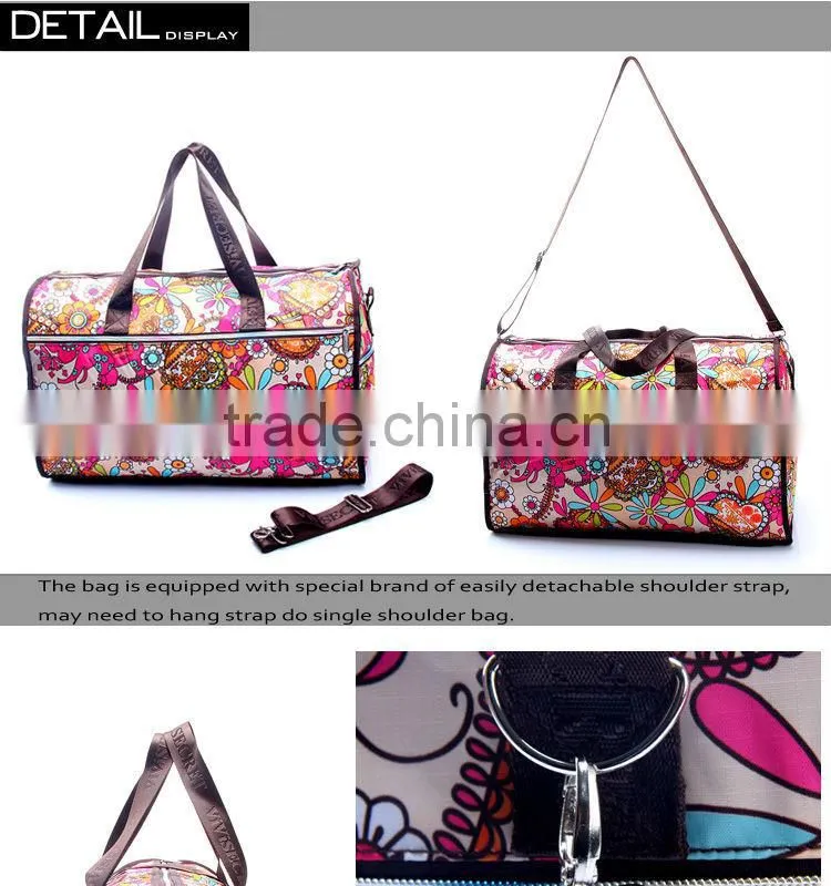 vivisecre New travel product nylon cartoon luggage travel bag online