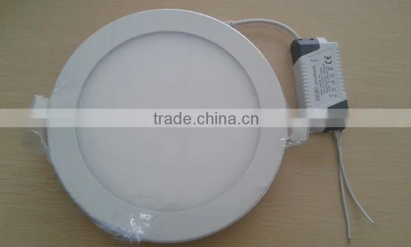 manufacture supply cheap price high quality new product led panel light 18w round