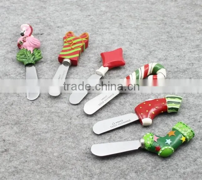 resin handle butter knife