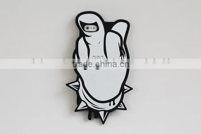 3D Hand/ Middle Finger & Finger Style Silicone Case Cover for iPhone 5 5g
