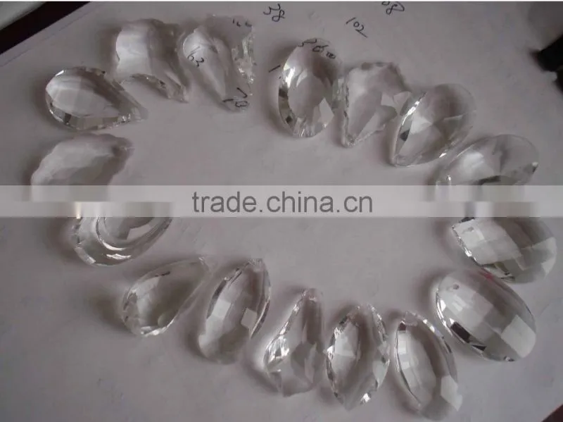 2016 pear design crystal pear bead for curtain