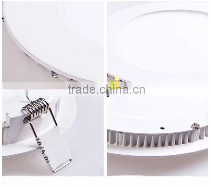 18W Round Square ultra-thin led recessed ceiling panel light