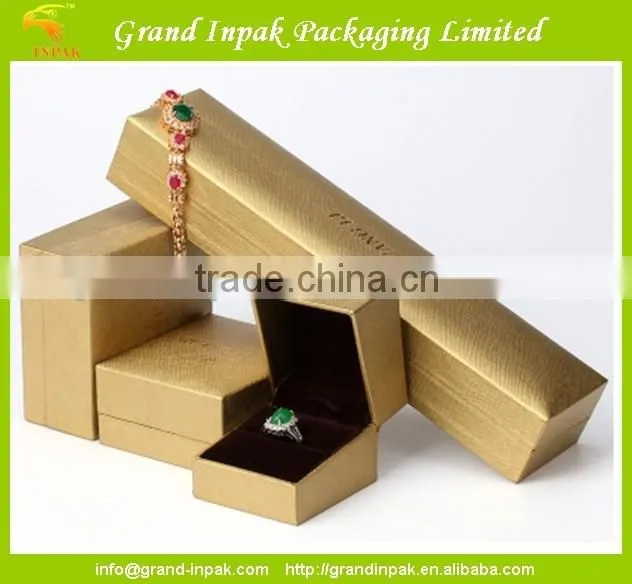High-end wholesale customized paper jewelry boxes custom necklace box with logo