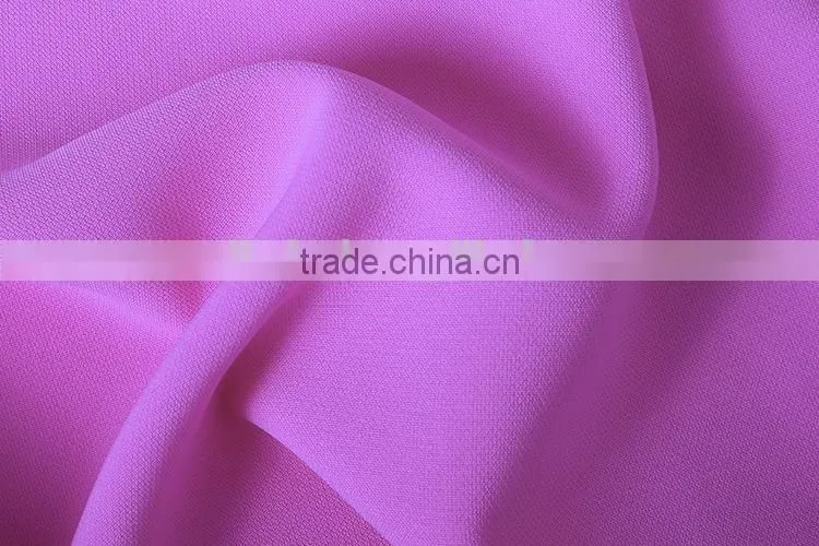 Latest dress designs print soft polyester spandex fabric for Women Dress from china supplier