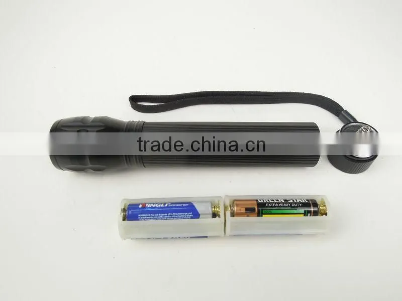 CREE Q5 Flexible Zoomable Torch Aluminum LED Handle Flashlighting with SOS Logo