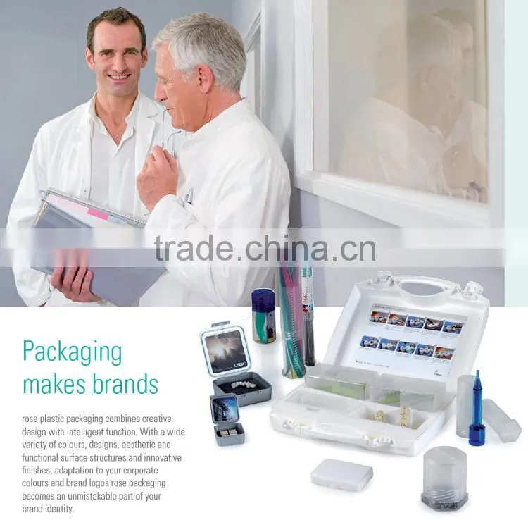 Plastic medical packaging tubes boxes for medical socks