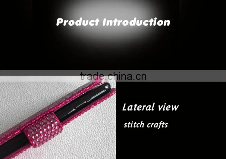 High Quality Diamond Leather Mobile Phone Case for iPhone 6 phone 6 plus