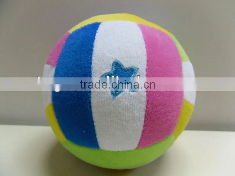 Plush soft colorful lovely baby Ball