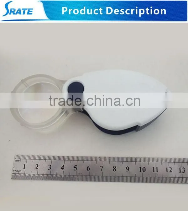 NO.3201 UV Light Currency Detecting Plastic Pocket Loupe