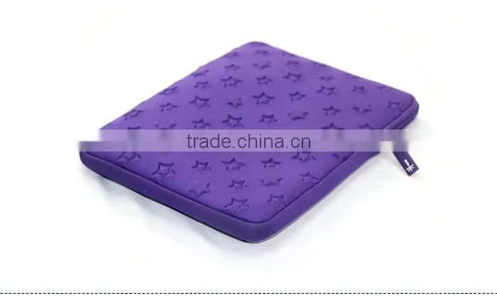 factory custom-made hot sale zipper neoprene laptop bag
