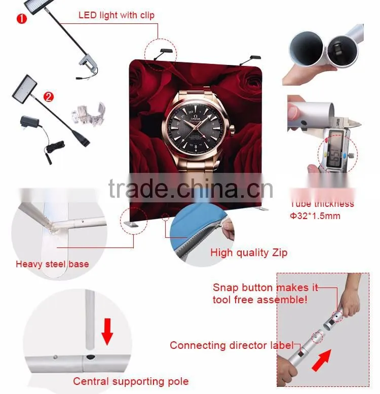 Polyester Fabric Promotion Display