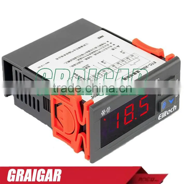 NEW Thermostat ETC-200+,overtemperature alarm, cooling and heating function model, frost regularly