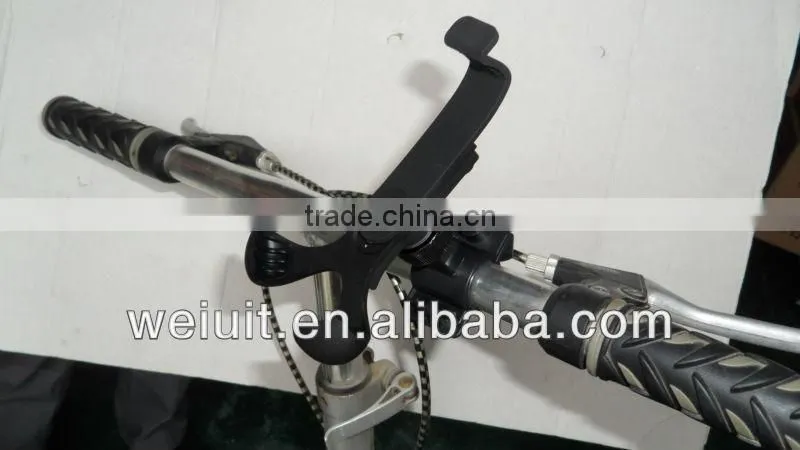 adjustable phone holder, car/blike mount with suction cup