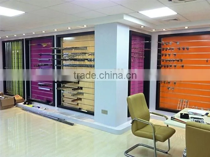 Competitive price 300x900 metal slatwall wire net hanging for supermarket use