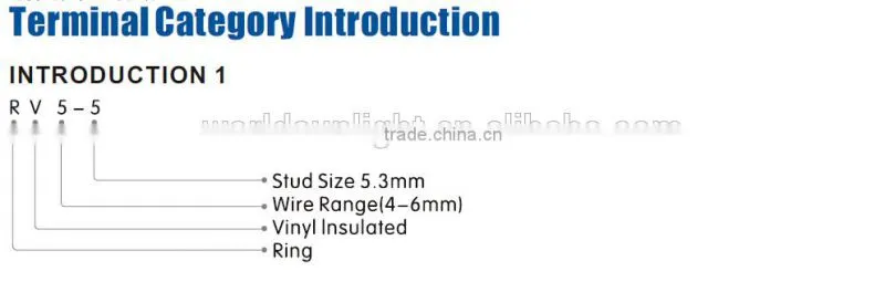 OEM accepted MPD series insulated bullet cable flag terminal