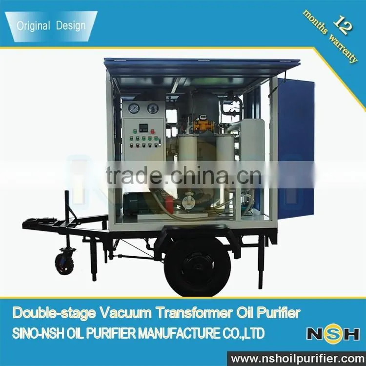 Vacuum Transformer Oil Purifier VF, high precision filtering system